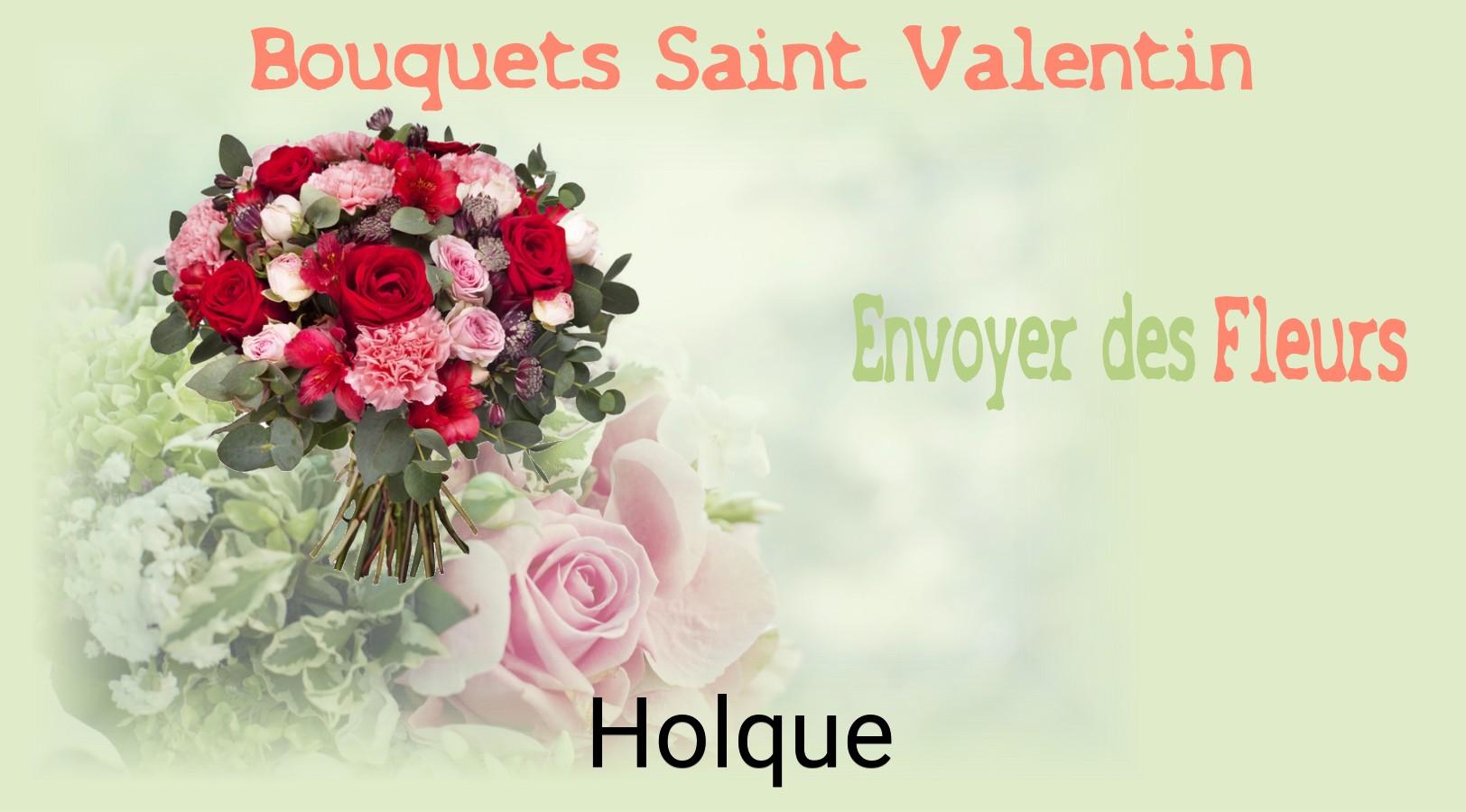 Roses de Saint-Valentin livrées à Holque